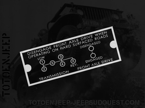 Plate label plaquette - plaquette, alu