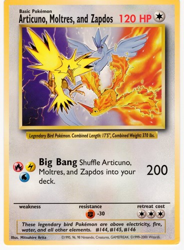 Pokemon articuno moltres - pokemon,