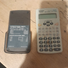 163?️Calcolatrice Scientifica SHARP EL 509 V  D.A.L.