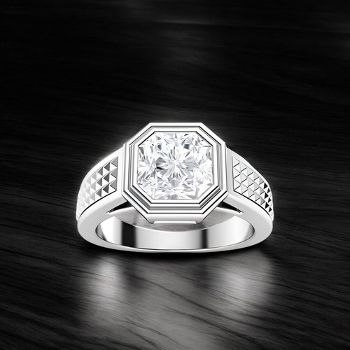 Anelli uomo oro bianco - oro,
