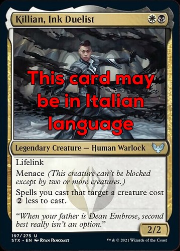 Mtg killian ink duelist - mtg,