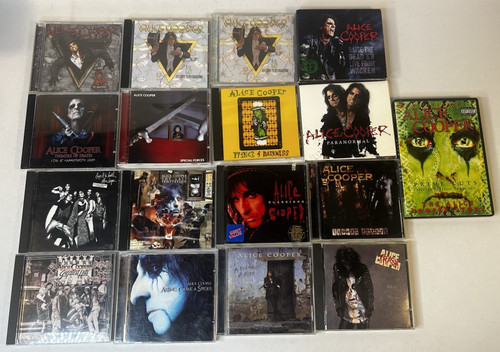 Alice cooper dvd lot - 4,