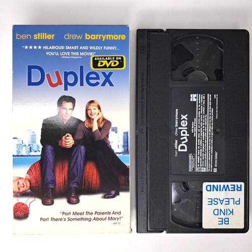 Duplex movie vcr - vcr, vhs