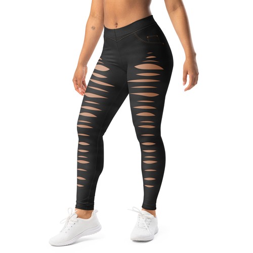 Jeans strappati audaci - , slash