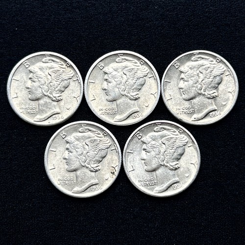 1936 mercury dimes - -, lotto