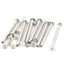 10pcs M5x55mm Placcato in