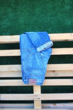 Jeans Dsquared2 Uomo Distressed Taglia 52 IT - 100% Cotone - Biker Patch