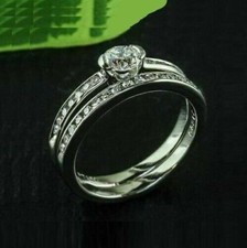 Anello da sposa in oro bianco