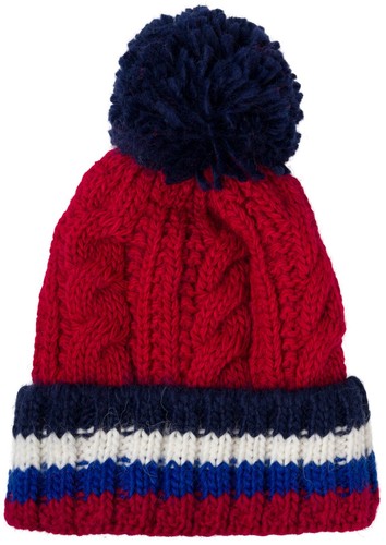 Cappello pompon lavorato a - cappello,
