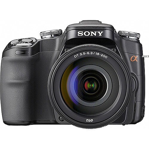 Sony alpha 100 fotocamera - sony,