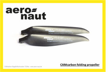 Aero-Naut 17 x 8" CAMcarbon pale elica pieghevoli 8 mm radice (coppia) veloce P&P