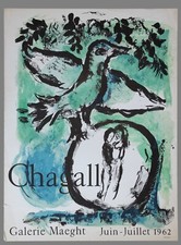 Poster Galerie Maeght Chagall