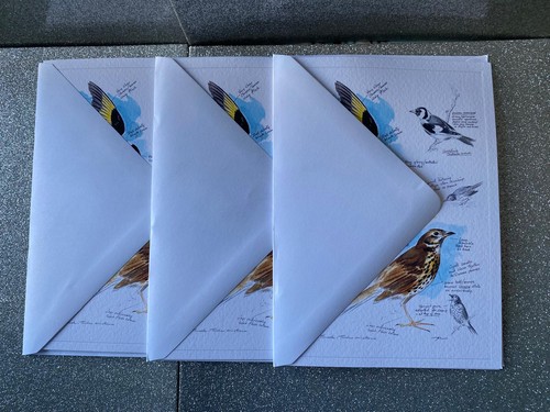 Oxfam bird design chaffinch - design, &