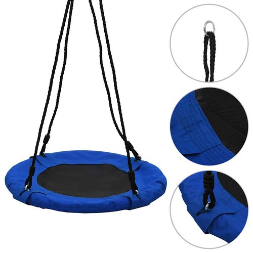 Altalena 60cm 100kg blu con - altalena,