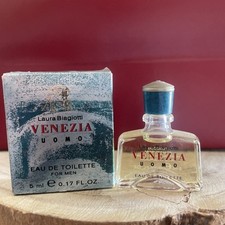 Venezia Uomo Laura Biagiotti EDT 5 Ml Miniature Vintage 