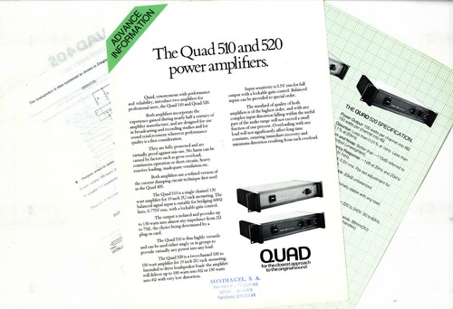Quad 510 and 520 - -,