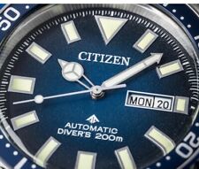 citizen diver automatico bracciale acciaio 200 metri  MAI USATO