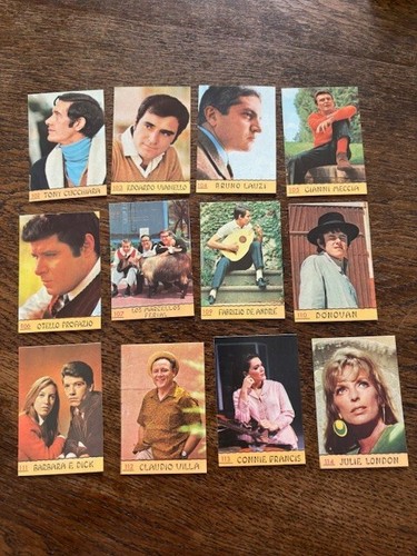 Panini cantanti 1968 scelta - cantanti,