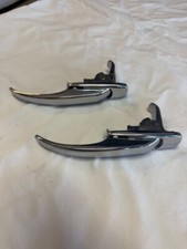 COPPIA MANIGLIE CROMATE PORTE