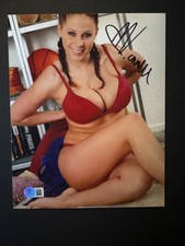 Gianna Michaels Hot! foto 8x10 pornostar sexy firmata autografata Beckett BAS