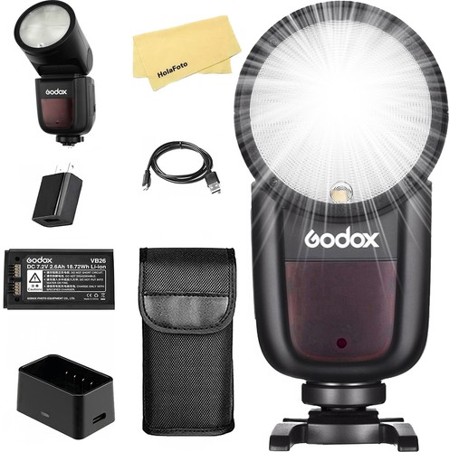Flash fotocamera godox - flash, v1