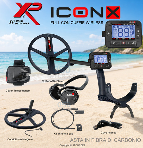 Metal detector iconx - detector, xp