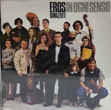 EROS RAMAZZOTTI - IN OGNI SENSO CD Originale Pop Italiano '90 Se Bastasse Una Ca