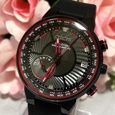 Orologio Citizen Satellite Wave CC3079-11E GPS Solare Quadrante Nero Edizione Limitata