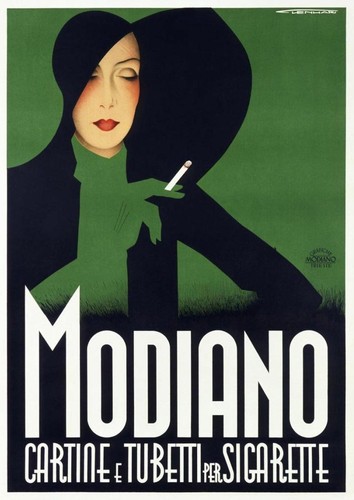 Poster italiano modiano c1920s - italiano,