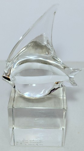 Rara scultura pesce - , vetro