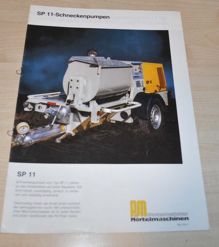 Pompa vite putzmeister s11 - a,