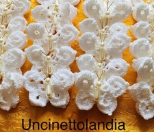 Farfalla bianca bomboniera fai