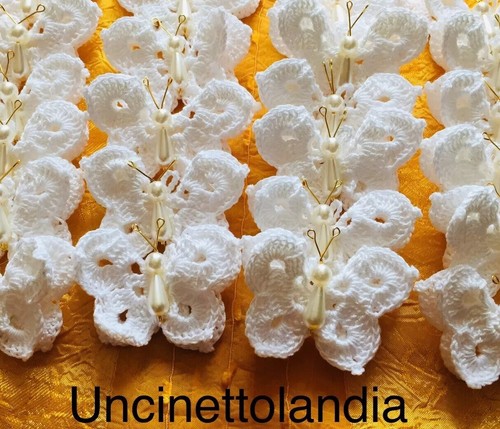 Farfalla bianca bomboniera - , fai