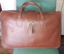 valigia cuoio pelle anni 70