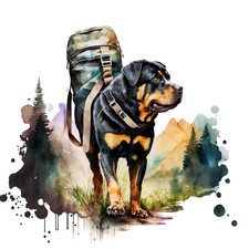 Adesivo auto cane gigante XXXL