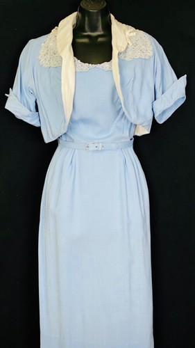 Set abito blu vintage - , 50