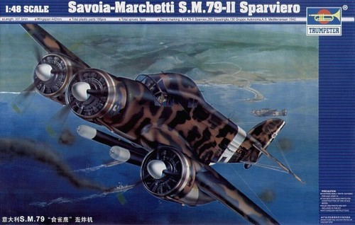 Savoia marchetti 79 ii - savoia-marchetti, s.m.79-ii
