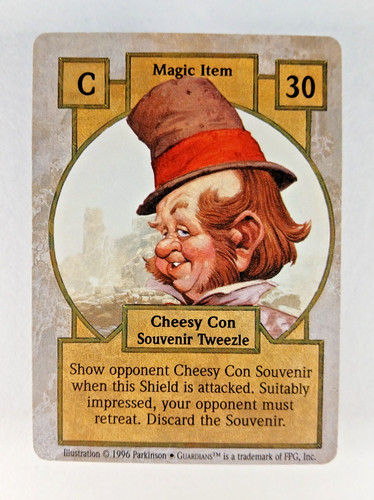 Cheesy con souvenir tweezle - souvenir,