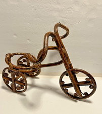 Triciclo bici bambù vimini