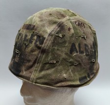 Telino militare elmetto M33 San Marco Marina kevlar calotta militaria mimetica