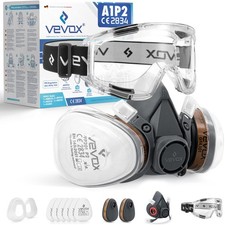 VEVOX® Maschera respiratoria con filtro A1P2 Protezione da gas vapori e polveri