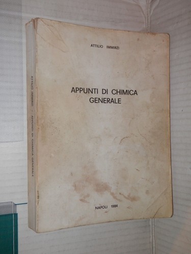 Appunti chimica generale - chimica,