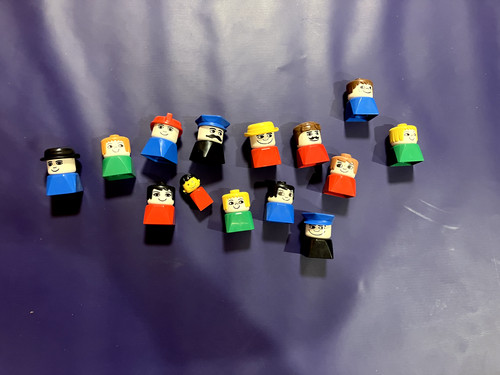 Baffi vintage lego duplo - baffi,