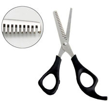 SFOLTIRE PARRUCCHIERE DENTATE FORBICI TAGLIA CAPELLI ACCIAIO LAMA CASA LAME kq