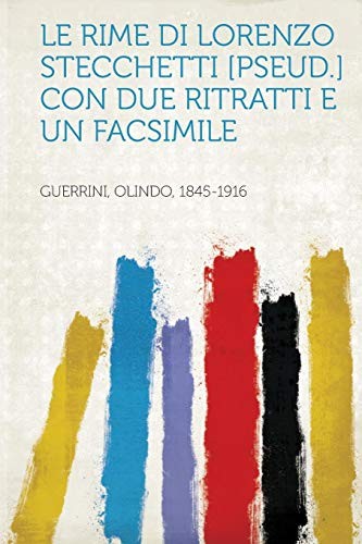 Rime lorenzo stecchetti - di,