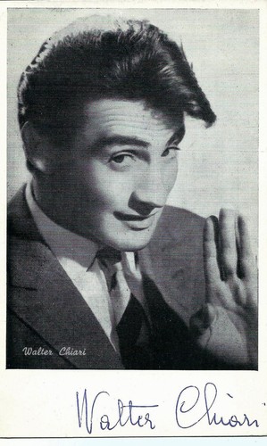 Walter chiari attore cartolina - walter, chiari/attore