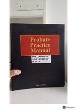Probate Practice Manual