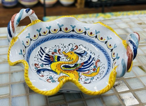 Deruta pottery bowl - deruta,