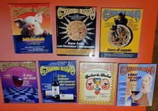 Gambero Rosso 7 numeri  tra 25 -02 1994 e 51-04 1996 vino nero di seppia maiale