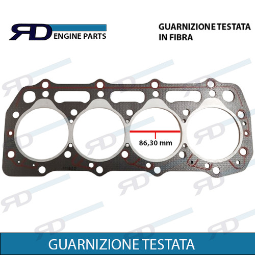 Guarnizione testata perkins - guarnizione,